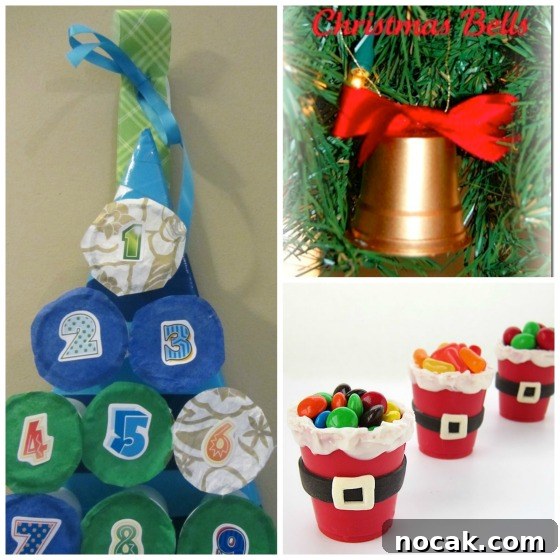 25 Clever Ways to Reuse Keurig K-Cups for Crafts & Home Use 11 k cup christmas decorations