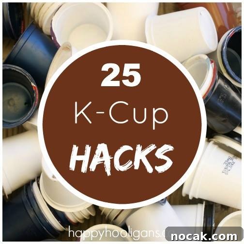 25 Clever Ways to Reuse Keurig K-Cups for Crafts & Home Use 2 Ways to re-use K-cups