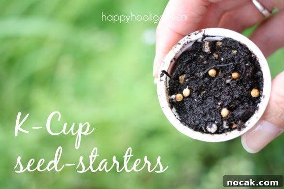 25 Clever Ways to Reuse Keurig K-Cups for Crafts & Home Use 8 k-cup seed starters