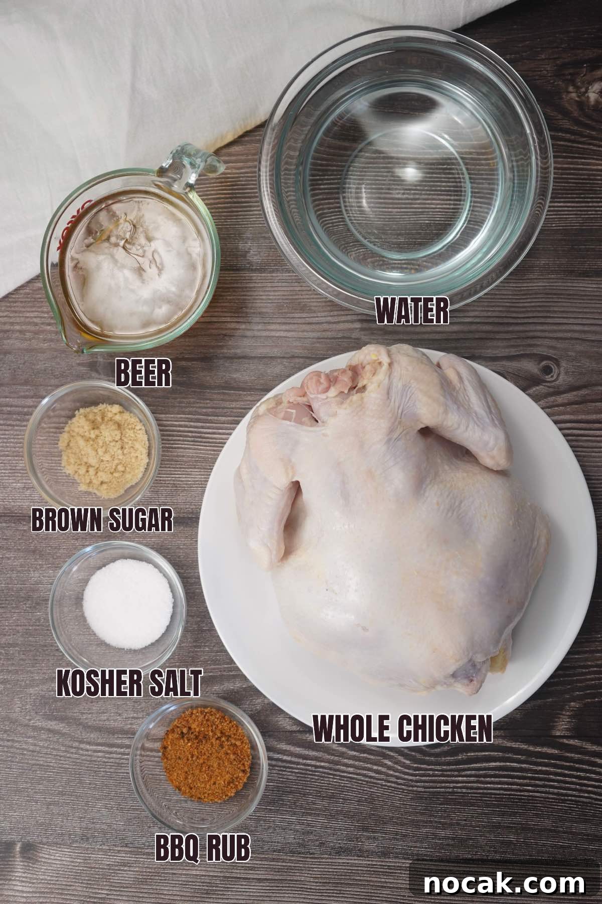 Juicy Smoked Whole Chicken Recipe for Tender, Flavorful Results 4 Smoked Whole Chicken ingredients