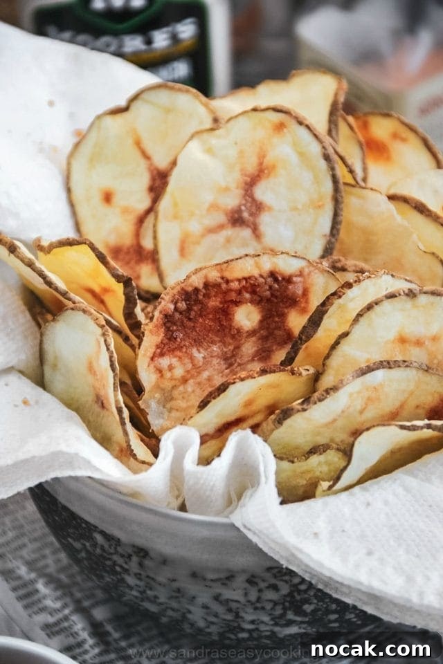 Crispy Microwave Potato Chips in Minutes: Homemade Recipe 4 Microwave Potato Chips