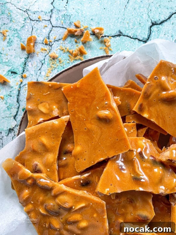 Classic Crunchy Peanut Brittle Recipe for Homemade Candy 2 img 185 1