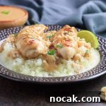 Keto Thai Peanut Chicken- keto , low carb with paleo & nut free option.