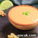 Keto Thai Peanut Sauce- Low carb, gluten free, dairy free.