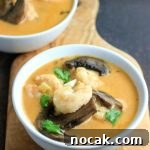 Keto Instant Pot Thai Shrimp Soup - Paleo & Whole30