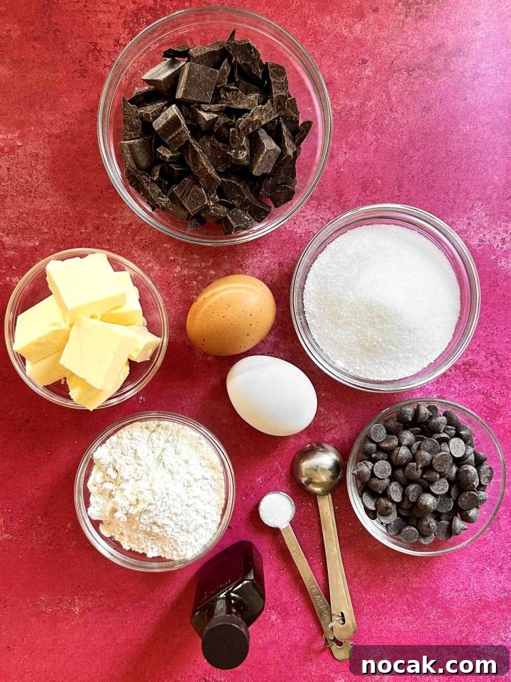 Fudgy Low-Sugar Brownies: Simple Recipe for Rich Chocolate Treats 5 low sugar brownies ingredients