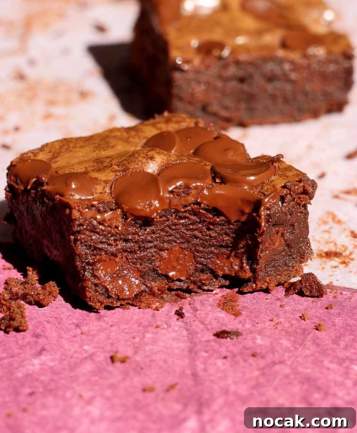 Fudgy Low-Sugar Brownies: Simple Recipe for Rich Chocolate Treats 8 low sugar brownies bite