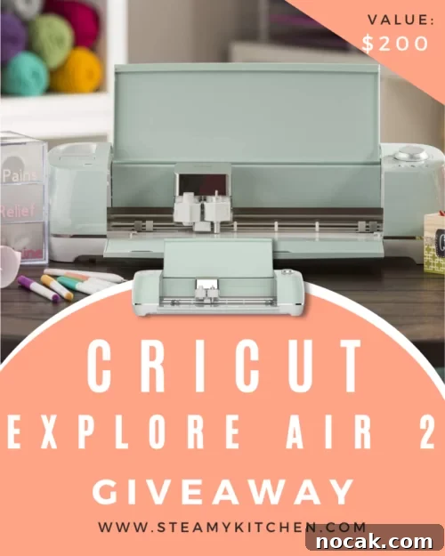 Enter to Win a Cricut Explore Air 2 Giveaway 2 Cricut Explore Air 2 Giveaway
