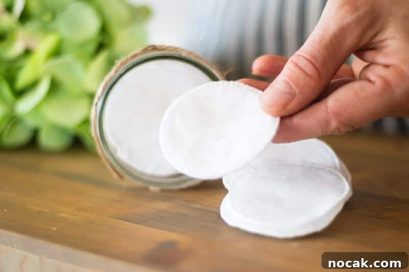 DIY Natural Makeup Recipes: Homemade Cosmetics for Glowing Skin 14 cloth makeup remover wipes in small mason jar