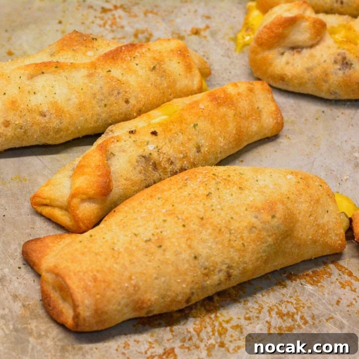 Crispy Taco Sticks Recipe: Flavorful Party Appetizers 8 Bake at 425 degrees for 10-12 minutes or until golden brown.