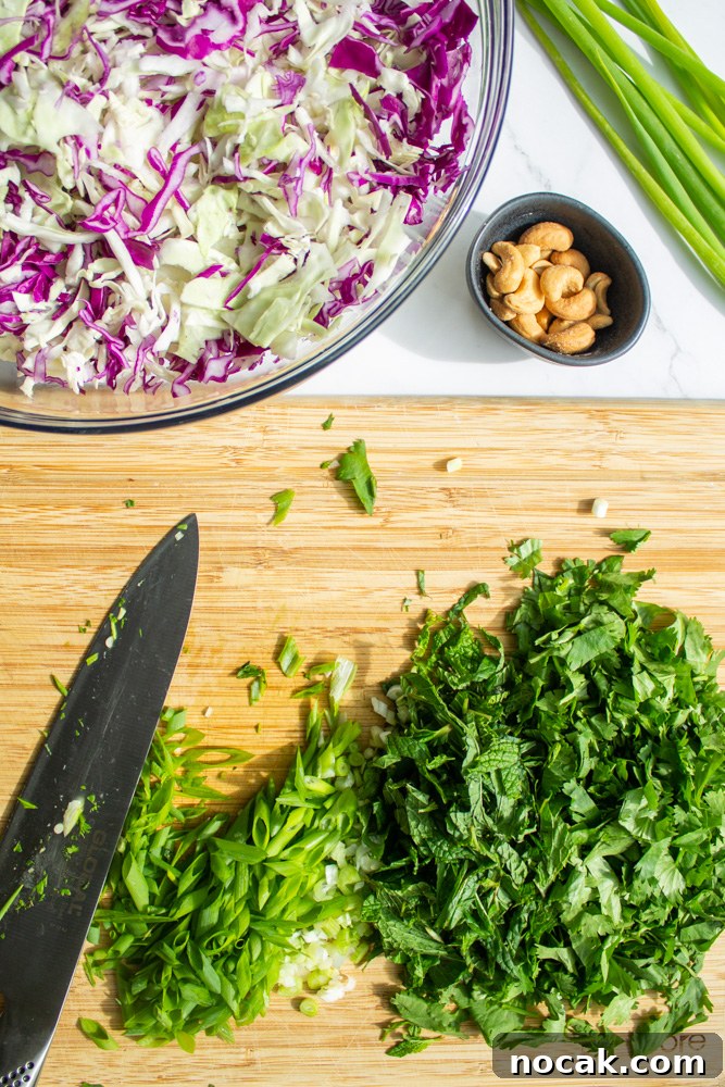 Herbs and Cabbage