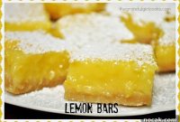 Bright Citrus Lemon Bars Recipe — Tangy Homemade Dessert