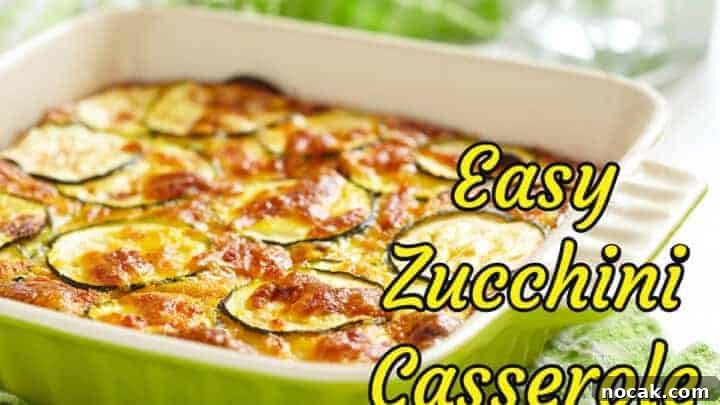 easy zucchini casserole gratin