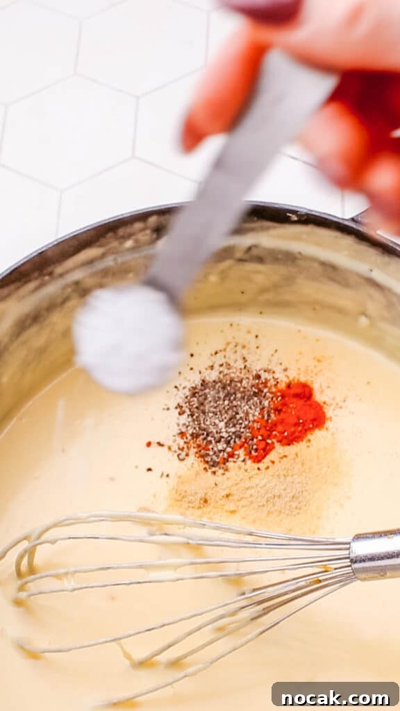 Creamy Cheese Sauce Recipe for Mac and Cheese 9 Seasoning cheddar cheese sauce for macaroni and cheese.