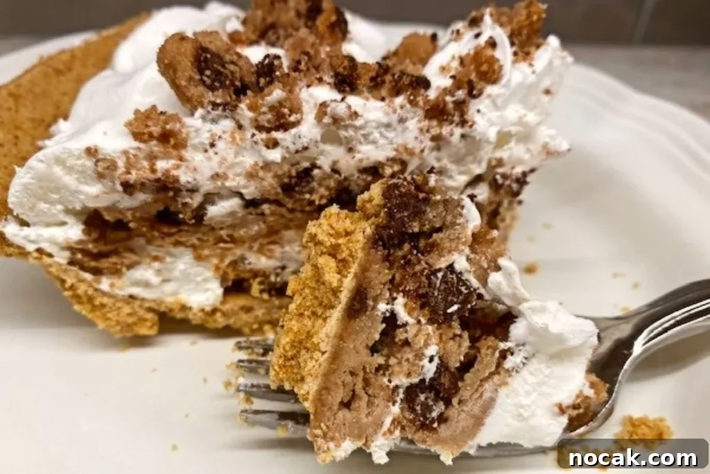 No-Bake Chocolate Chip Cookie Icebox Pie Recipe 2 cookie pie