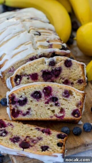 Blueberry Banana Bread