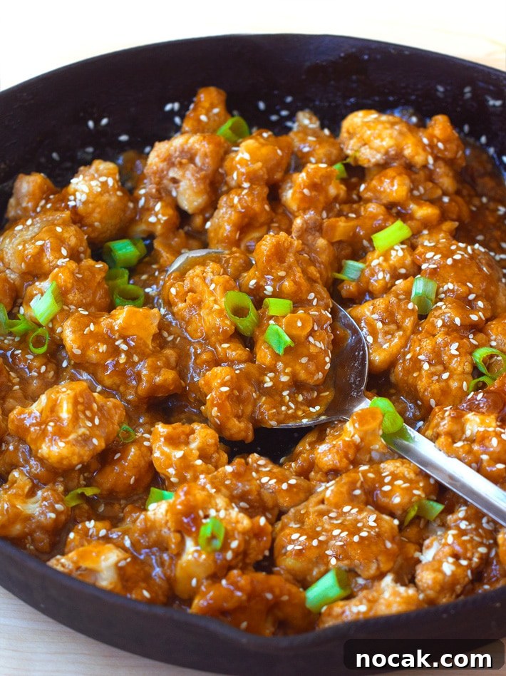 Sesame Cauliflower Dinner Idea Sesame Cauliflower Dinner Idea