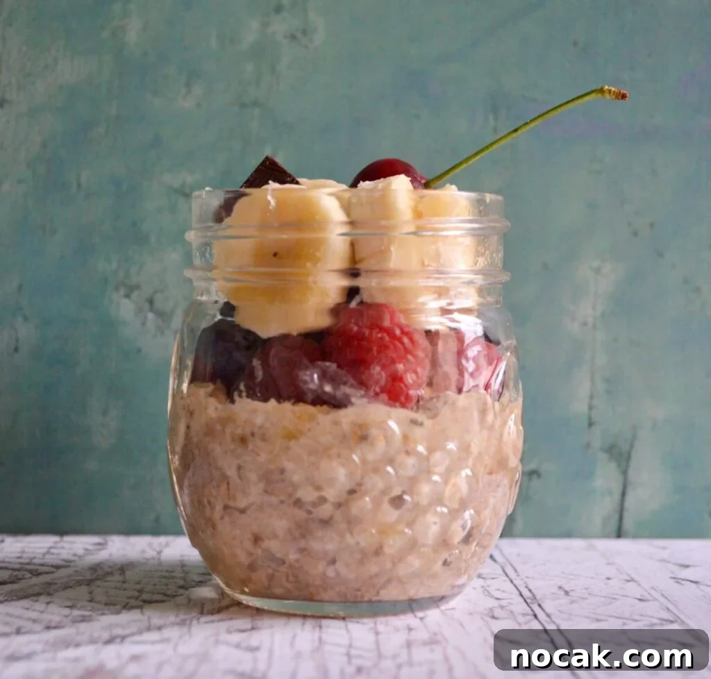 10 Gluten- and Dairy-Free Sweet Breakfast Recipes to Try 3 banana split overnight oats