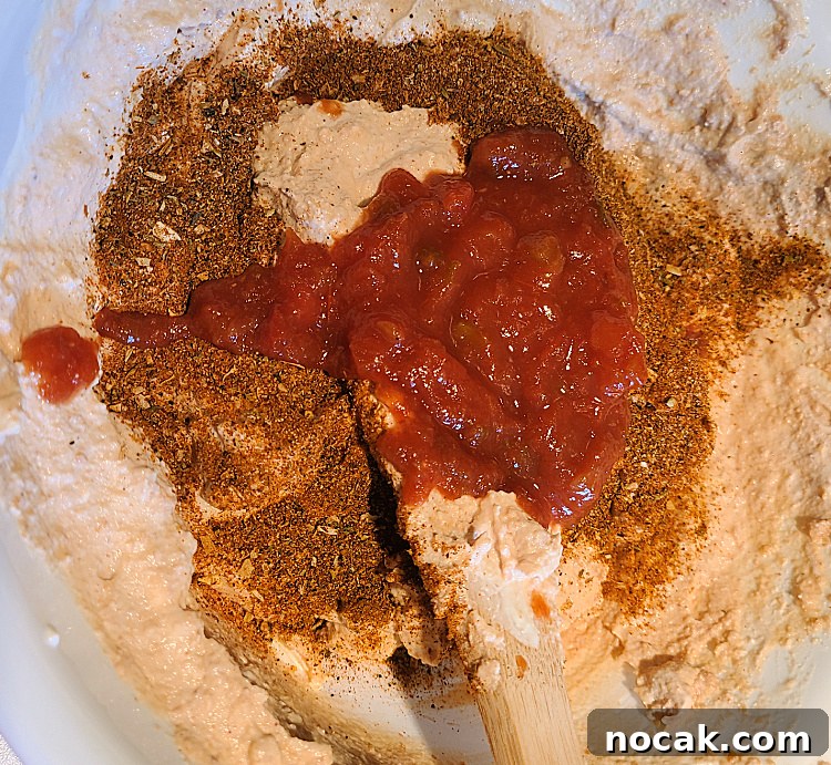Smoked Refried Bean Dip on a Pit Boss Smoker: Step-by-Step Recipe 3 Smoked Bean Dip Ingredients Before Mixing
