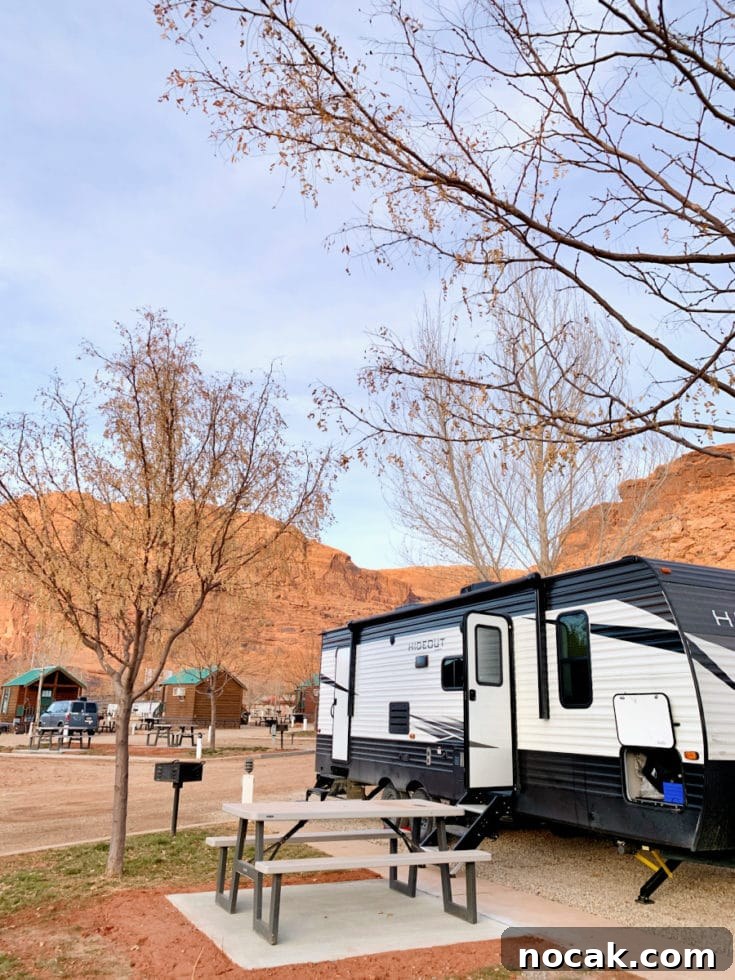 What We Learned After One Year Living in an RV 3 Moab RV Spot