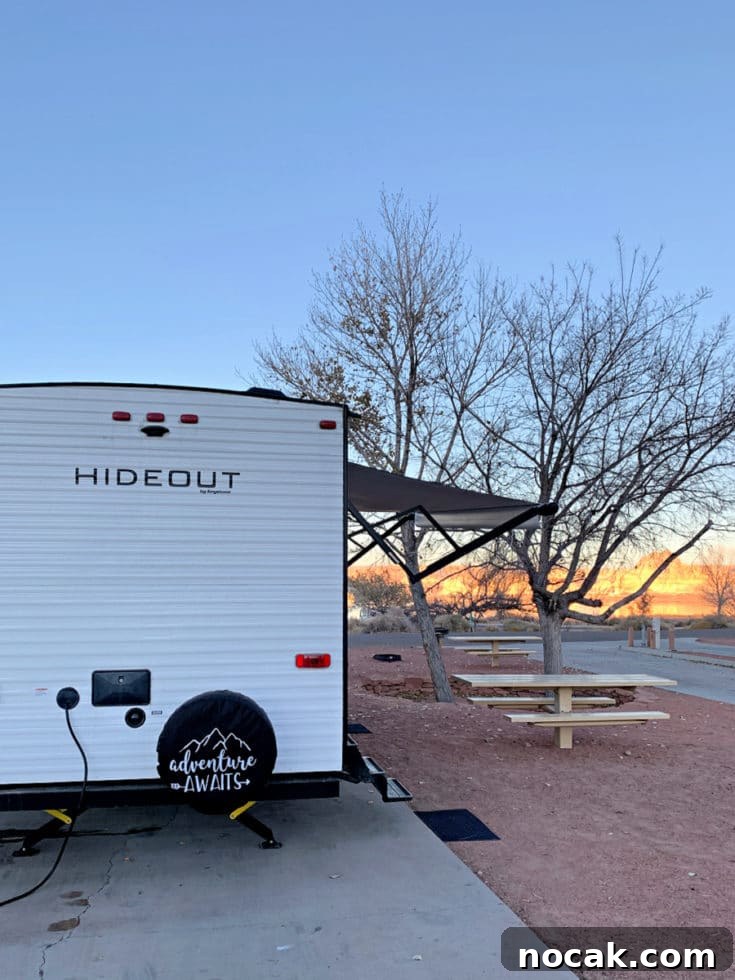 What We Learned After One Year Living in an RV 6 travel trailer at lake powell
