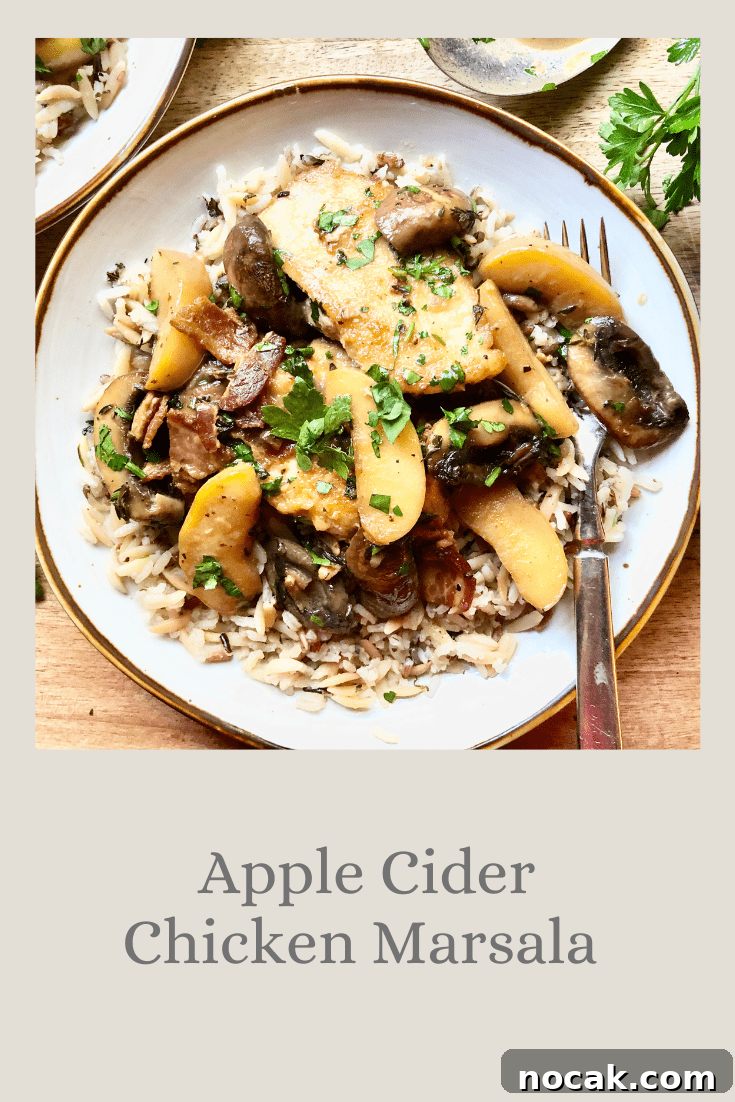 Roasted Chicken with Autumn Vegetables and Herbs 21 Apple Cider Chicken Marsala