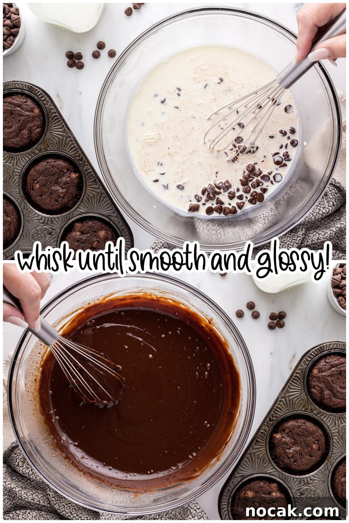Fudgy Brownie Cupcakes with Gooey Chocolate Centers 11 img 35842 10
