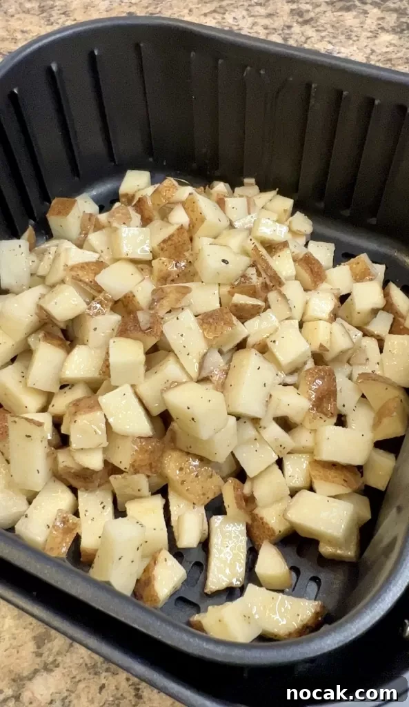 Crispy Air-Fryer Potatoes: Golden, Crunchy Recipe for Any Meal 4 img 3943 3