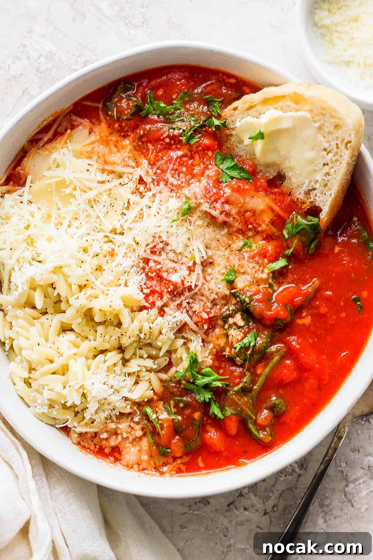 The best recipe for tomato florentine soup.