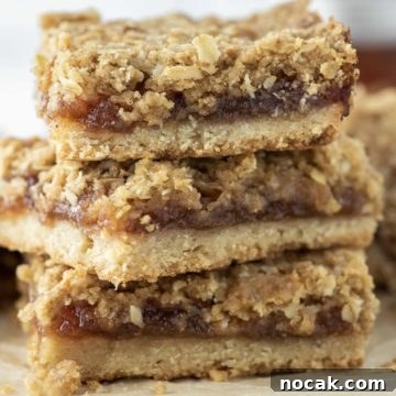3 jam bars stacked on top of each other