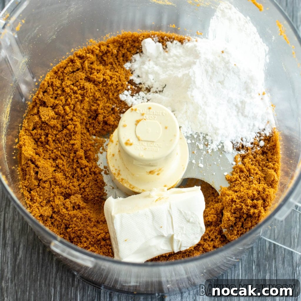 ingredients in food processor