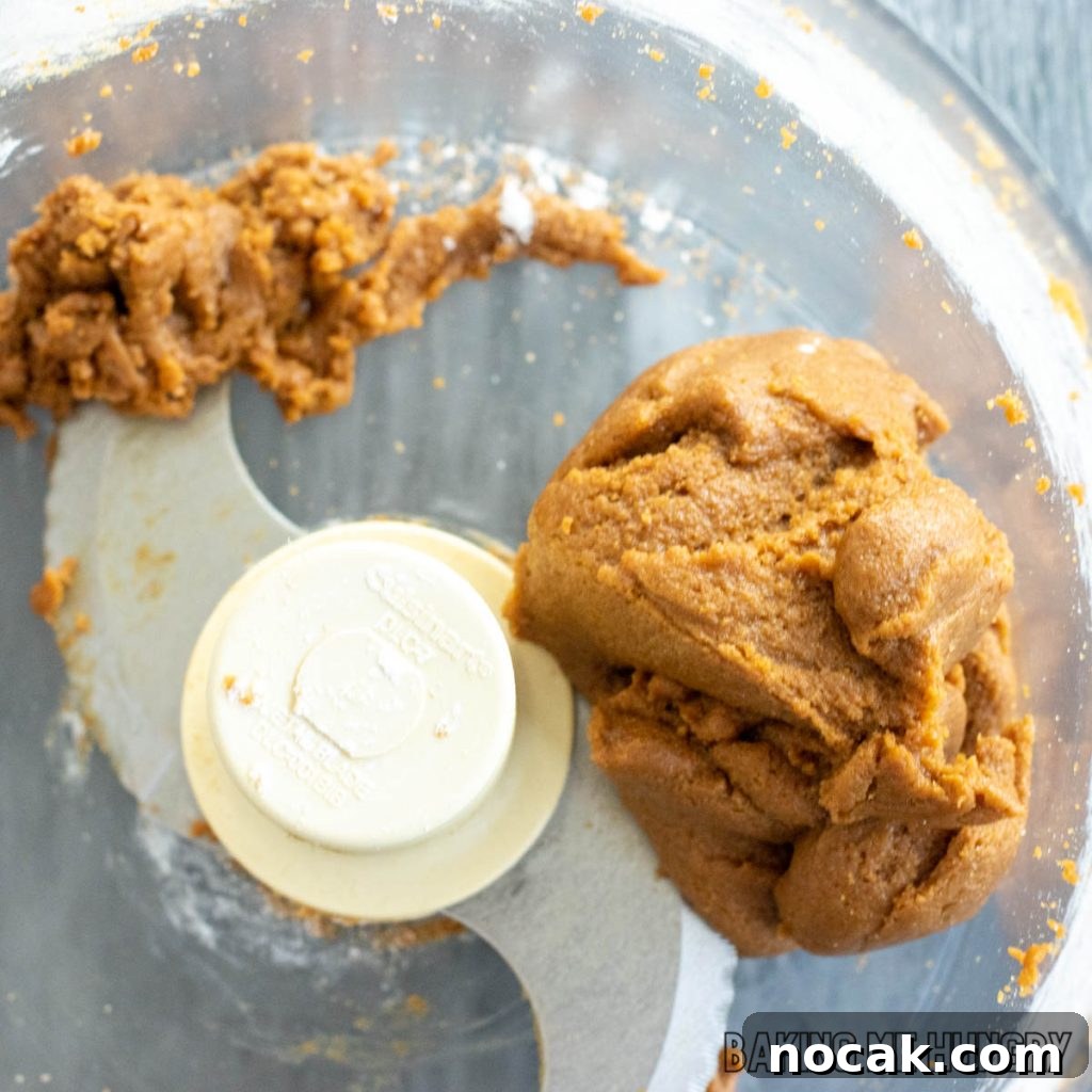 dough in food processor