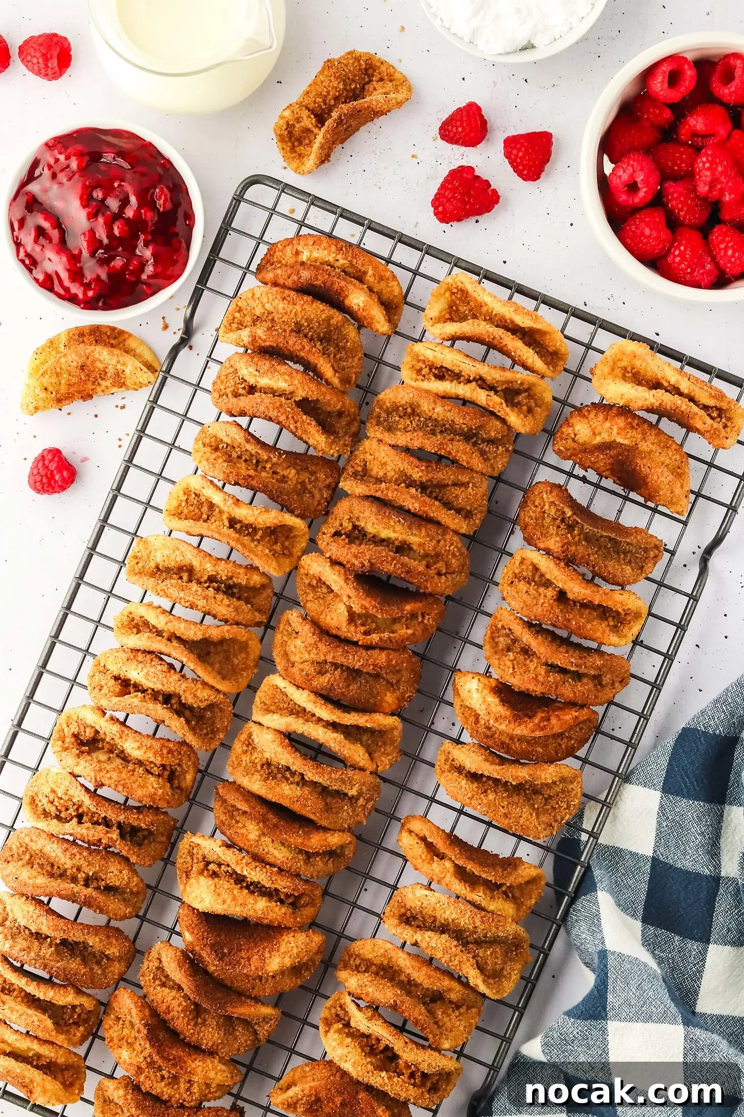 Raspberry Cheesecake Tacos: Creamy Dessert Taco Recipe 8 baked and unfilled mini cheesecake taco shells