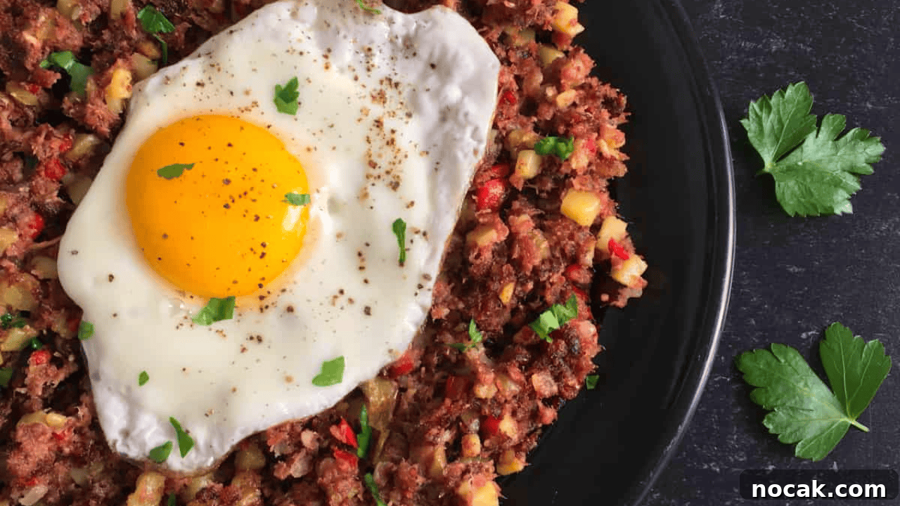 6 Delicious Meals You Can Top with an Egg 2 Corned beef