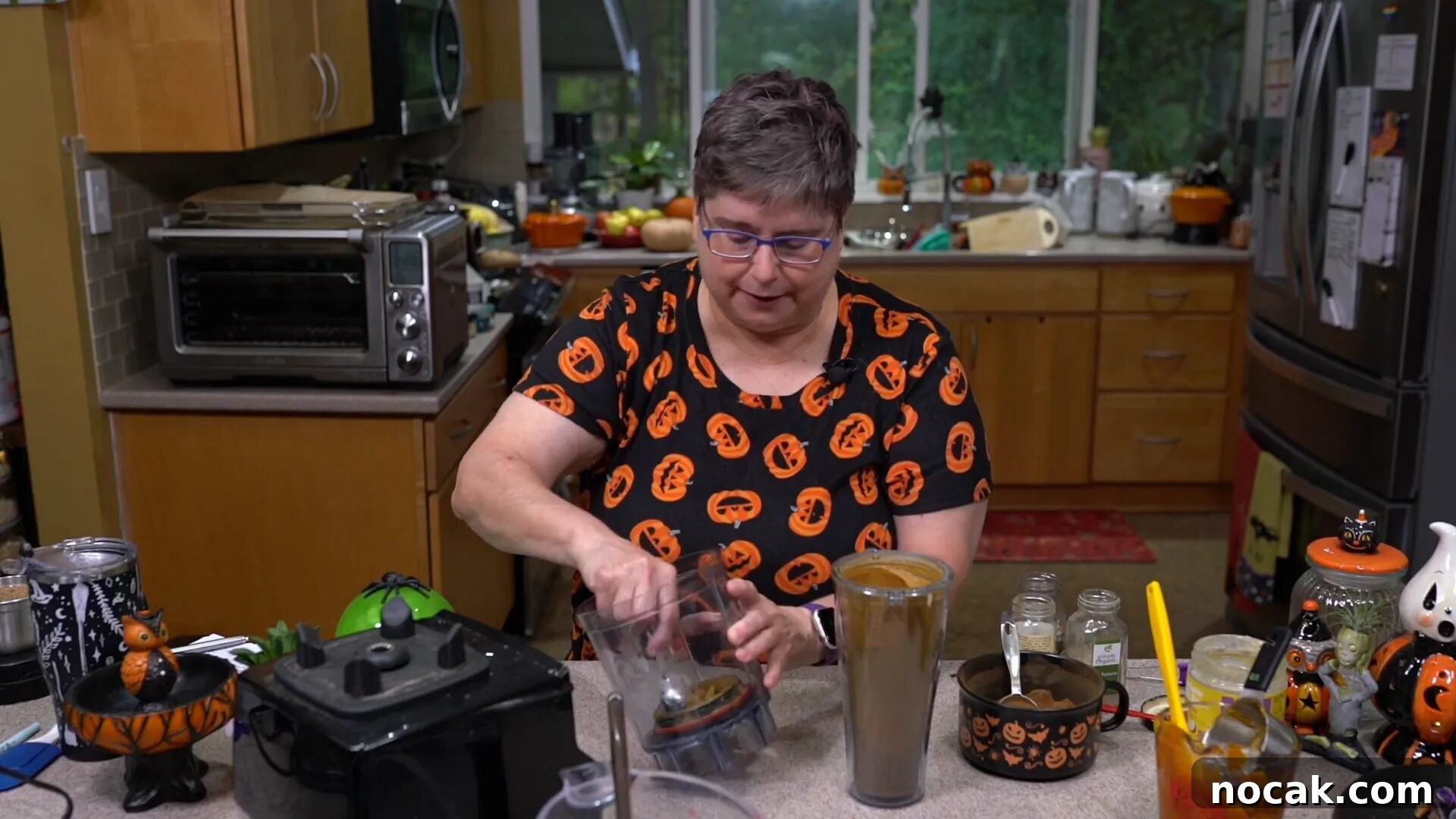 Date-Sweetened Whole-Food Plant-Based Pumpkin Spice Sauce 8 Tasting the pumpkin spice sauce