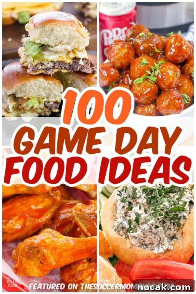 Ultimate Twice-Baked Potatoes Recipe for Crispy, Creamy Filling 11 collage of game day food ideas