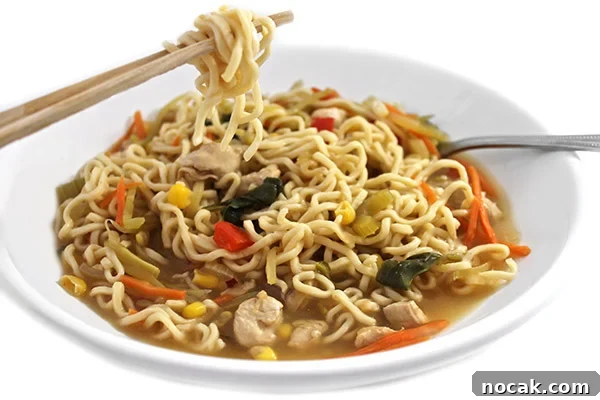 Guilt-Free Asian Noodle Bowl Recipe: Quick, Flavorful Weeknight Meal 2 Skinny Asian Chicken and Noodle Bowl