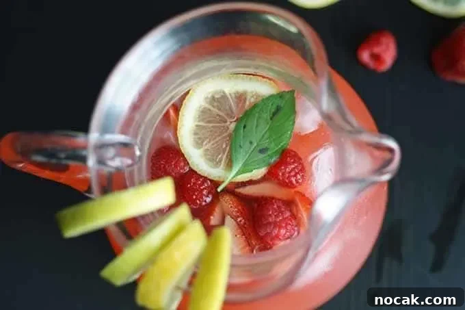 Summer Berry Basil Lemonade Recipe for Refreshing Drinks 6 Berry Basil Lemonade | Honey and Birch