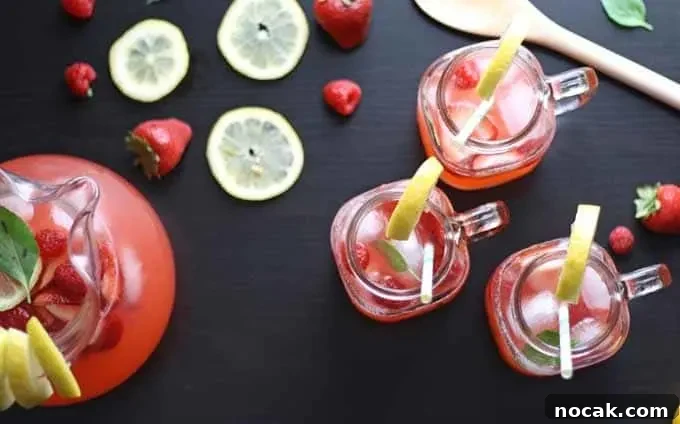 Summer Berry Basil Lemonade Recipe for Refreshing Drinks 3 Berry Basil Lemonade | Honey and Birch