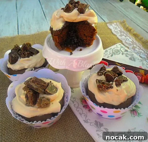 Rolo Cupcakes Rolo Cupcakes