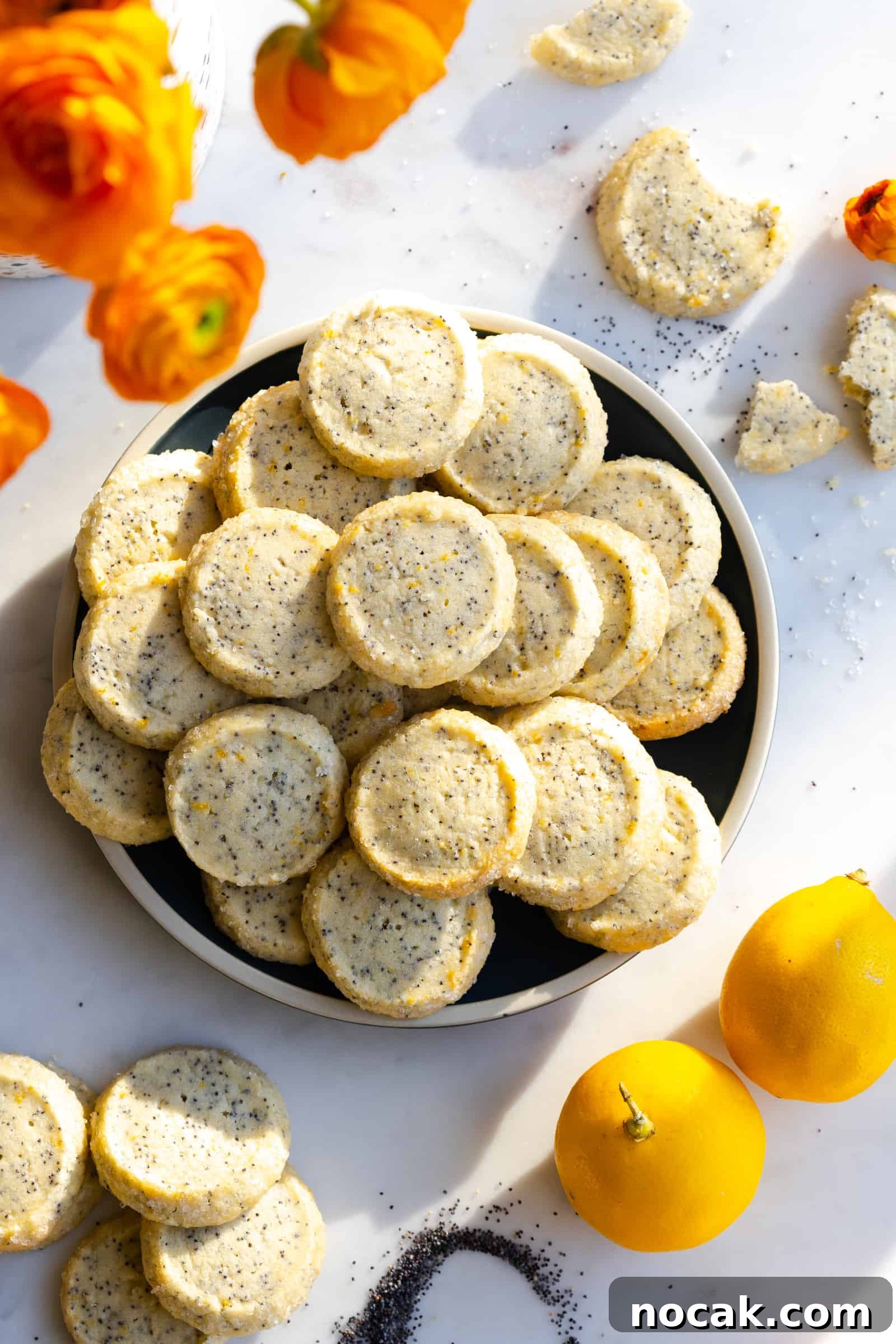 Lemon Poppy Seed Shortbread Cookies Recipe for Zesty Crumbly Treats 3 Lemon Poppy Seed Cookies