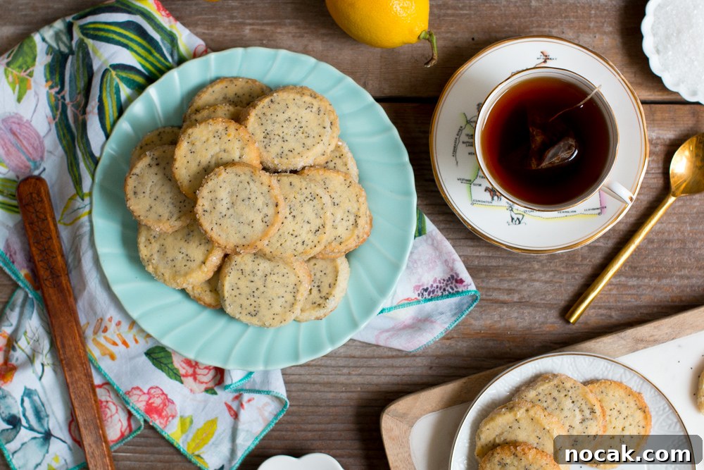 Lemon Poppy Seed Shortbread Cookies Recipe for Zesty Crumbly Treats 20 Lemon Poppy Seed Shortbread Cookies-32