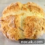 whole loaf of gluten free irish soda bread.