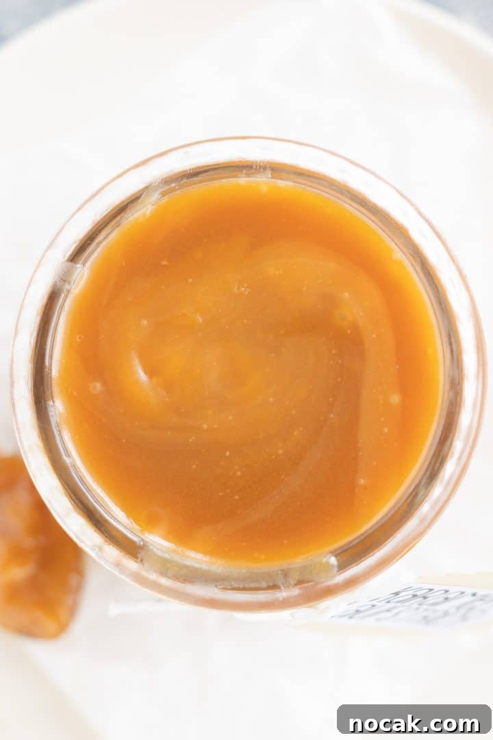Homemade Caramel Sauce Recipe for Spreads and Desserts 2 caramel-bread-spread