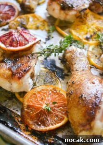 Roasted Chicken with Allspice and Citrus