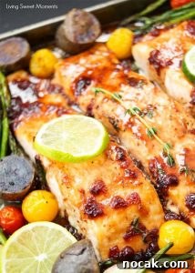 Tangy Salmon Sheet Pan Dinner