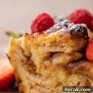Brioche French Toast Casserole Baked in the Oven 13 Baked brioche french toast casserole