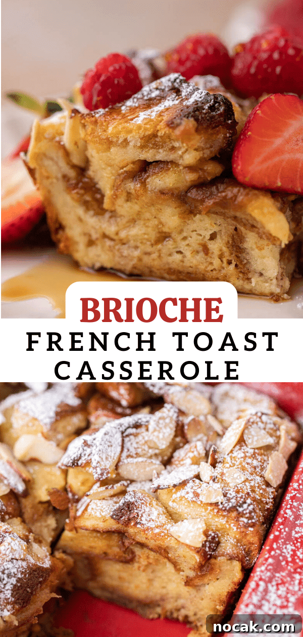 Brioche French Toast Casserole Baked in the Oven 15 Baked brioche french toast casserole