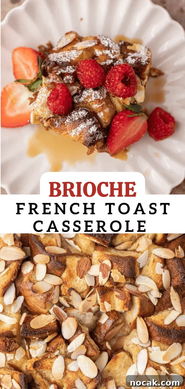 Brioche French Toast Casserole Baked in the Oven 16 Baked brioche french toast casserole