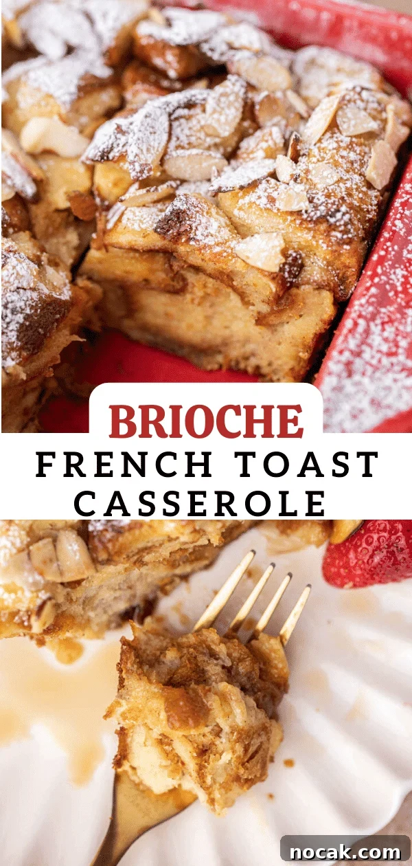 Brioche French Toast Casserole Baked in the Oven 17 Baked brioche french toast casserole